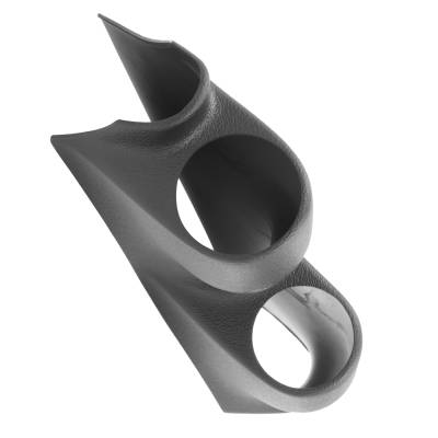 AutoMeter - AutoMeter 15312 Black Dual Pillar Pod Mount 2-1/16" for 04-08 Ford F150