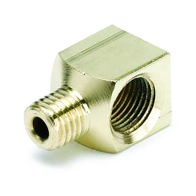 AutoMeter - AutoMeter 3272 90-DEG 1/8" NPTF Female Fitting for Mechanical Pressure Gauges