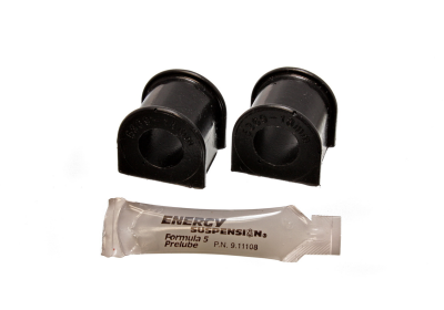 Energy Suspension - Energy Suspension 16.5109G Sway Bar Bushing Set Front Polyurethane Black