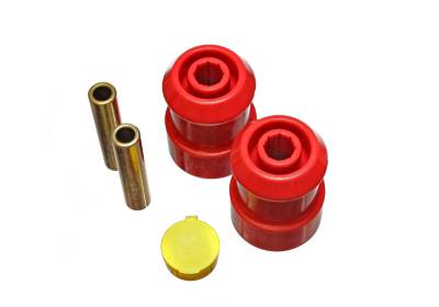 Energy Suspension - Energy Suspension 15.3119R Axle Pivot Bushing Set Rear Polyurethane Red