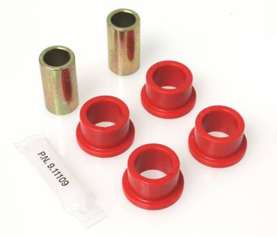 Energy Suspension - Energy Suspension 3.7104R Track Arm Bushing Set Rear Polyurethane Red