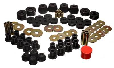 Energy Suspension - Energy Suspension 5.18101G Hyper-Flex Master Bushing Kit Black