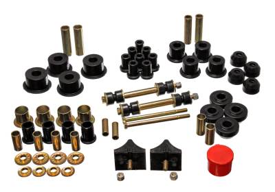 Energy Suspension - Energy Suspension 5.18104G Hyper-Flex Master Bushing Kit Black