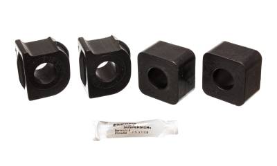 Energy Suspension - Energy Suspension 5.5105G Sway Bar Bushing Set Front Polyurethane Black