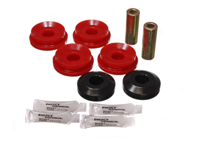 Energy Suspension - Energy Suspension 7.7105R Strut Rod Bushing Set Polyurethane Red