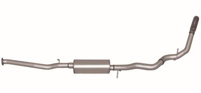 Gibson Performance Exhaust - Gibson Performance Single Cat-Back Exhaust System Stainless 615536
