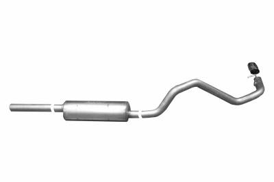 Gibson Performance Exhaust - Gibson 618200 Stainless Split Rear Cat-Back Exhaust for 98-00 Toyota Tacoma