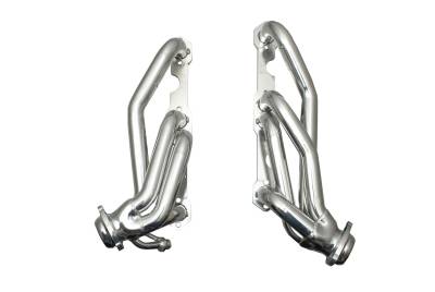 Gibson Performance Exhaust - Gibson GP102S-C Ceramic 1.5" Shorty Exhaust Headers 96-00 Chevy Tahoe 5.7L