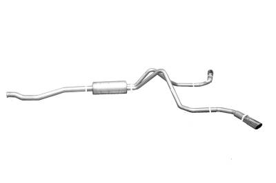 Gibson Performance Exhaust - Gibson Performance Dual Extreme Cat-Back Exhaust System Aluminized 9704