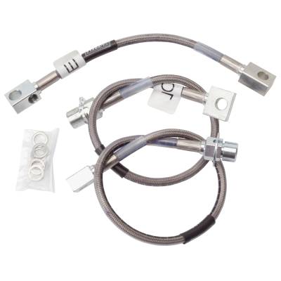 Russell - Russell 693010 Street Legal Brake Line Assembly 87-93 MUSTANG