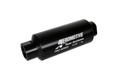 Aeromotive Fuel System - Aeromotive 12302 Pro Series Fuel Filter 100 Micron ORB-12 Nickle-Chrome