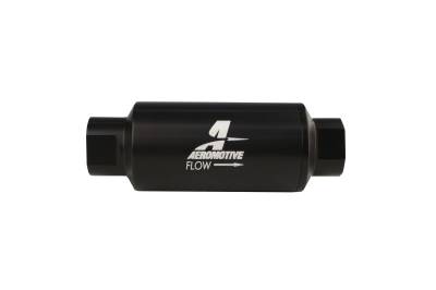 Aeromotive Fuel System - Aeromotive 12307 Marine Inlet Fuel Filter 100 Micron ORB-10 Black Size AN-10