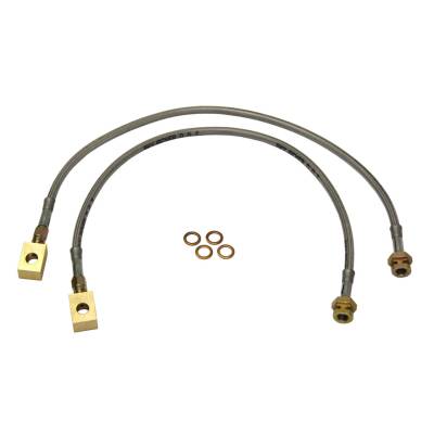 Skyjacker - Skyjacker FBL40 SS 2.5-4" Lift Front Brake Line Pair for 79-88 Jeep J10/J20