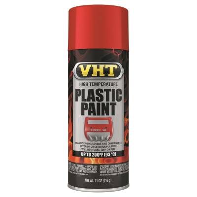 VHT - VHT SP821 Gloss Red High Temp Plastic Spray Paint 11oz