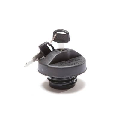 Omix - Omix-Ada 17726.08 Black Locking Gas Cap for Jeep Wrangler YJ