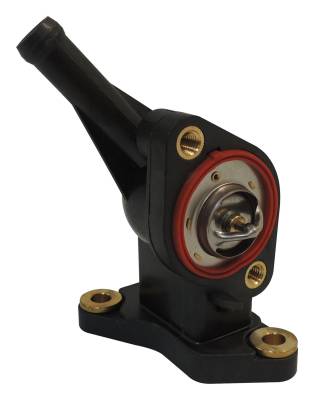 Crown Automotive Jeep Replacement - Crown Automotive 53010552K Thermostat Kit 02-06 for Liberty Wrangler TJ