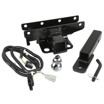 Rugged Ridge - Rugged Ridge 2" Class II Receiver Hitch Kit for Jeep Wrangler JK 11580.54