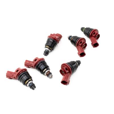 DeatschWerks - DeatschWerks 01J-00-0270-6 6Pc 270cc Side Feed Fuel Injectors