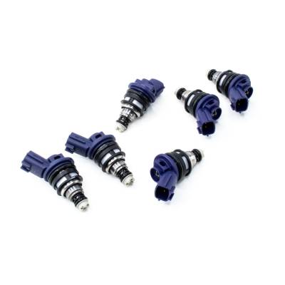 DeatschWerks - DeatschWerks 01J-00-0550-6 6Pc 550cc Side Feed Fuel Injectors