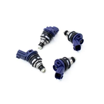 DeatschWerks - DeatschWerks 01J-00-0550-4 4Pc 550cc Side Feed Fuel Injectors