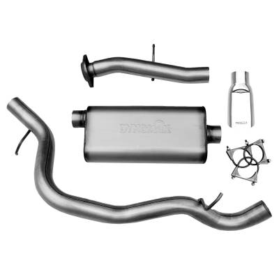 Dynomax - Dynomax 3" Cat-Back Exhaust System Aluminized Steel 19361