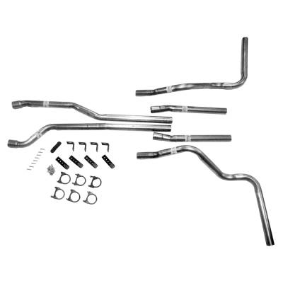 Dynomax - Dynomax 89007 2.25" Header-Back Exhaust System Aluminized Steel