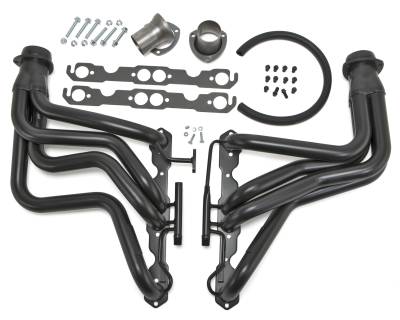 Hedman Hedders - Hedman 68447 Uncoated Standard Duty Long-Tube EO Header for 87-91 Corvette