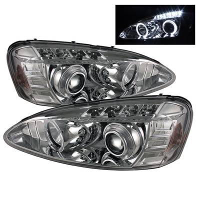Spyder Auto - Spyder Auto Halo Projector Headlights Chrome/Clear 04-08 Grand Prix 5011671