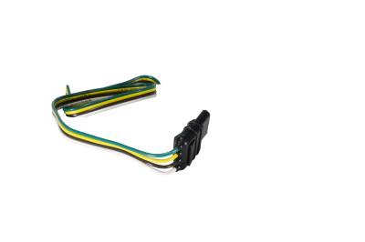 Hopkins Towing Solution - Hopkins 48025 4-Wire Flat Connector Vehicle To Trailer Wiring Connector