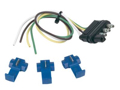 Hopkins Towing Solution - Hopkins 48105 4-Wire Flat Connector Vehicle To Trailer Wiring Connector