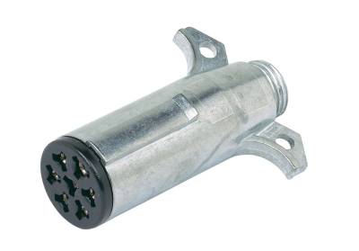 Hopkins Towing Solution - Hopkins 52024 7-Pole Heavy Duty Rounds Vehicle To Trailer Wiring Connector ALL