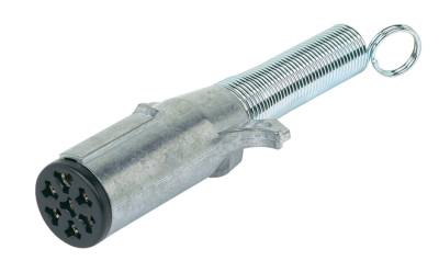 Hopkins Towing Solution - Hopkins 52027 7-Pole Heavy Duty Rounds Vehicle To Trailer Wiring Connector ALL