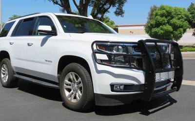 Steelcraft - Steelcraft 50-0400 Black HD Grille Guards for 15-20 Chevy Tahoe/Suburban 1500