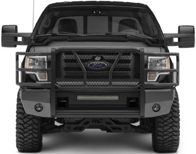 Steelcraft - Steelcraft 60-11360 Black HD Front Elevation Bumper for 09-14 Ford F150