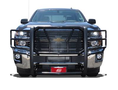 Steelcraft - Steelcraft 50-0440 Black HD Grille Guard for 15-19 Chevy Silverado 2500/3500HD