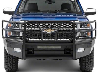 Steelcraft - Steelcraft 60-10420 Black HD Front Elevation Bumper for 14-18 Silverado 1500
