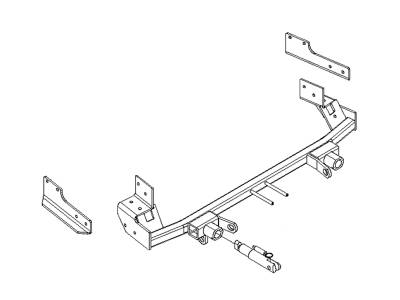 Blue Ox - Blue Ox BX3778 Tow Bar Base Plate for 08-12 xD