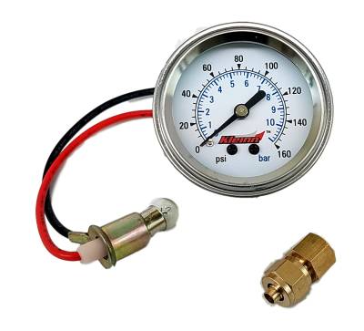 Kleinn Automotive Accessories - Kleinn Automotive 1022 Panel Mount Air Pressure Gauge