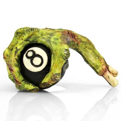 American Shifter Company - American Shifter ASCSN00026 Grippy 8 Ball Zombie Hand Custom Shift Knob
