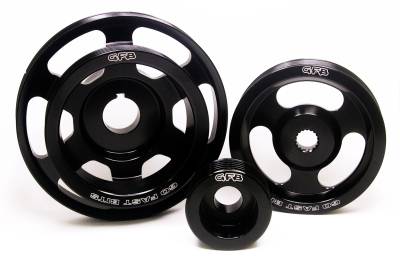 GFB Go Fast Bits - Go Fast Bits 2014 Underdrive Pulley Kit 3 Piece Kit Black