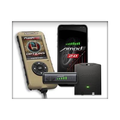 SuperChips - Superchips FlashCal Tuner Programmer w/Amp'D Module for Jeep JK 3571-A2