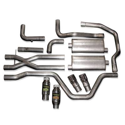 Stainless Works - Stainless Works SSRTD True Dual Catted Lead Catback Exhaust 03-06 Chevy SSR