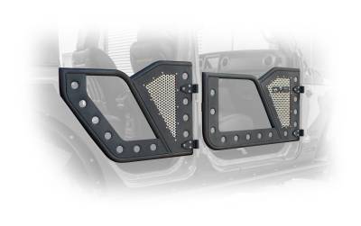 DV8 Offroad - DV8 Offroad RDJL-01F Front Rock Doors for 18-26 Jeep Gladiator & Wrangler JL