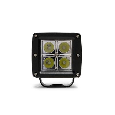DV8 Offroad - DV8 Offroad B3CE16W4W 3" Chrome Off-Road Cube LED Pod Light