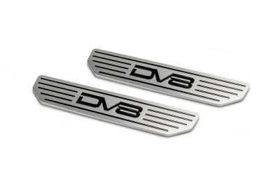 DV8 Offroad - DV8 D-JL-180014-SIL2 Front Door Sill Plates for 18+ Jeep Gladiator/Wrangler JL