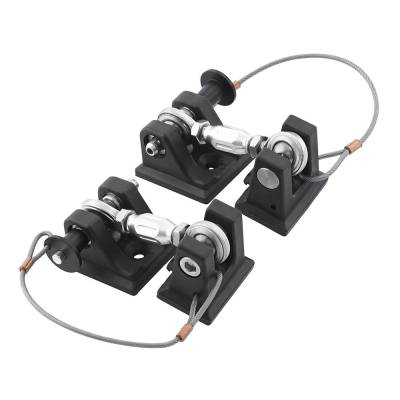 DV8 Offroad - DV8 Offroad D-JL-190001-K Hood Hold Downs for 18+ Jeep Gladiator/Wrangler JL