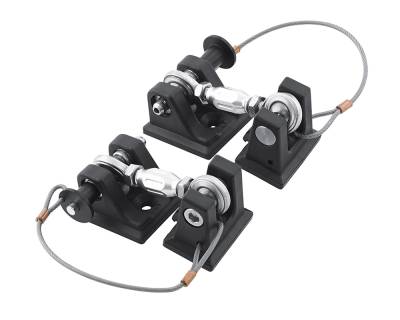 DV8 Offroad - DV8 Offroad D-JP-190001-K Hood Hold Downs for 07-18 Jeep Wrangler JK