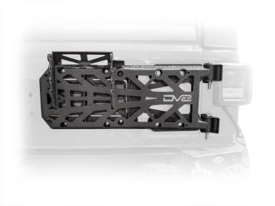 DV8 Offroad - DV8 Offroad TCJL-03 Hinge Mounted Tire Carrier for 18-25 Jeep Wrangler JL