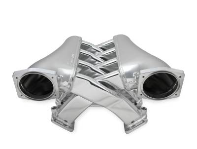 Holley Sniper EFI - Holley Sniper EFI 820241 Fabricated Intake Manifold Dual Plenum 102mm LS1/2/6