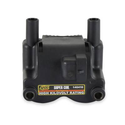 ACCEL - ACCEL 140410 Ignition Coil Twin Cam Fuel Injection 5 Ohms Resistance Black Each
